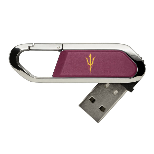 Arizona State University Sun Devils Solid USB 32GB Clip Style Flash Drive
