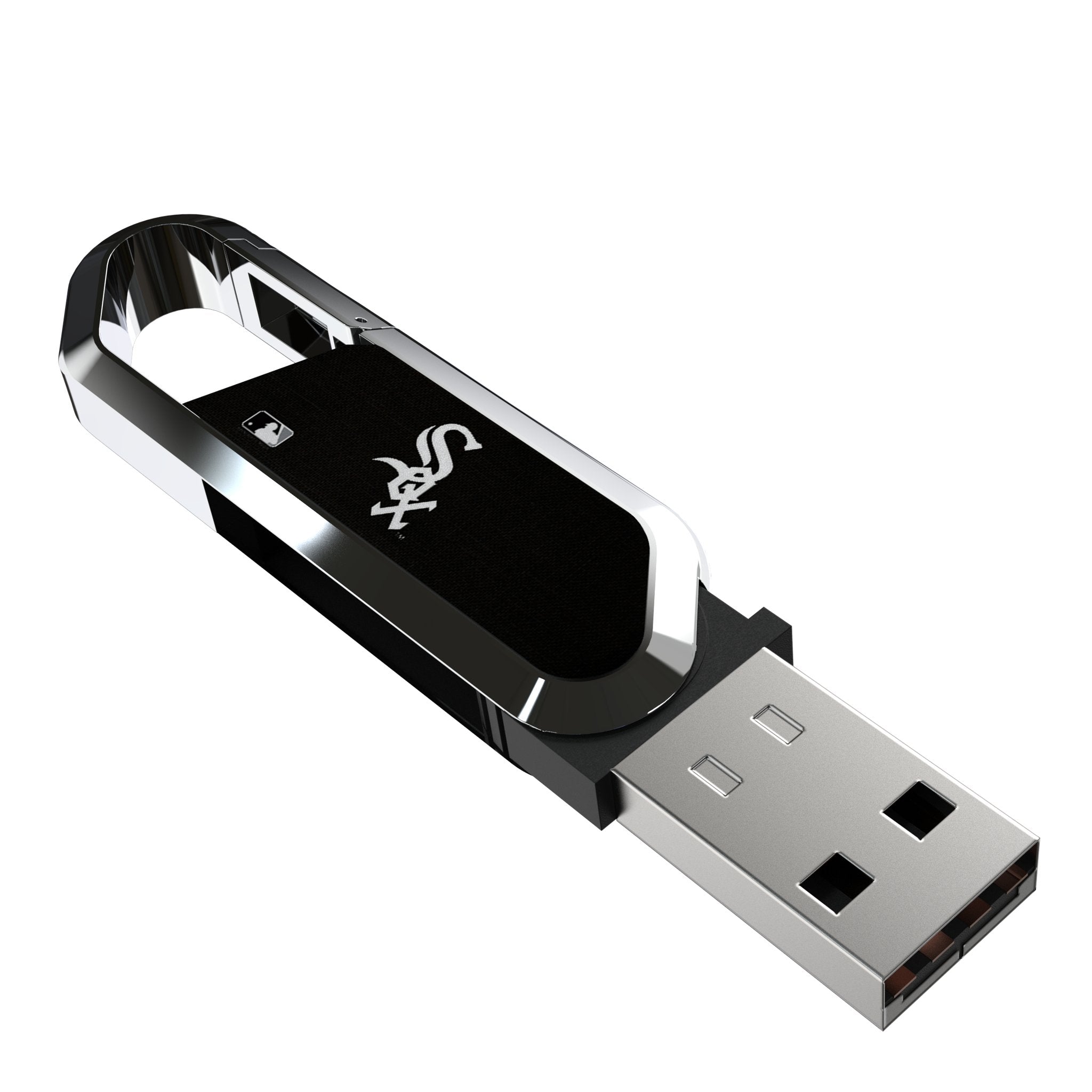 Chicago White Sox Solid USB 64GB Clip Style Flash Drive