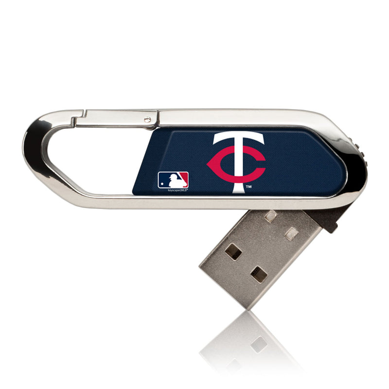 Minnesota Twins Solid USB 32GB Clip Style Flash Drive