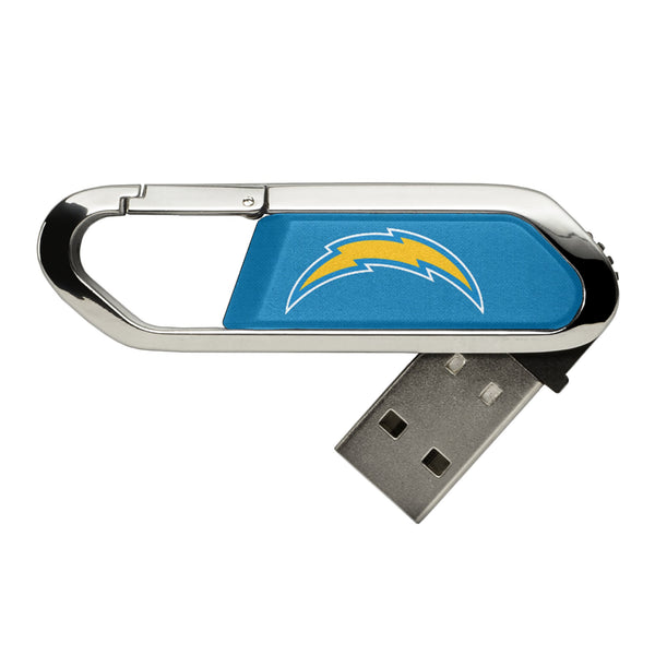 Los Angeles Chargers Solid USB 32GB Clip Style Flash Drive