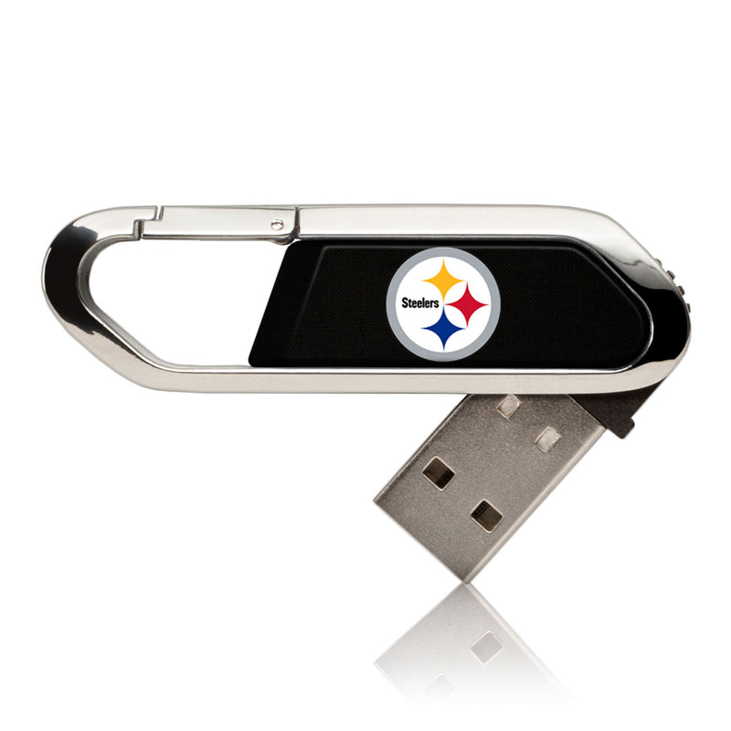 Pittsburgh Steelers Solid USB 32GB Clip Style Flash Drive