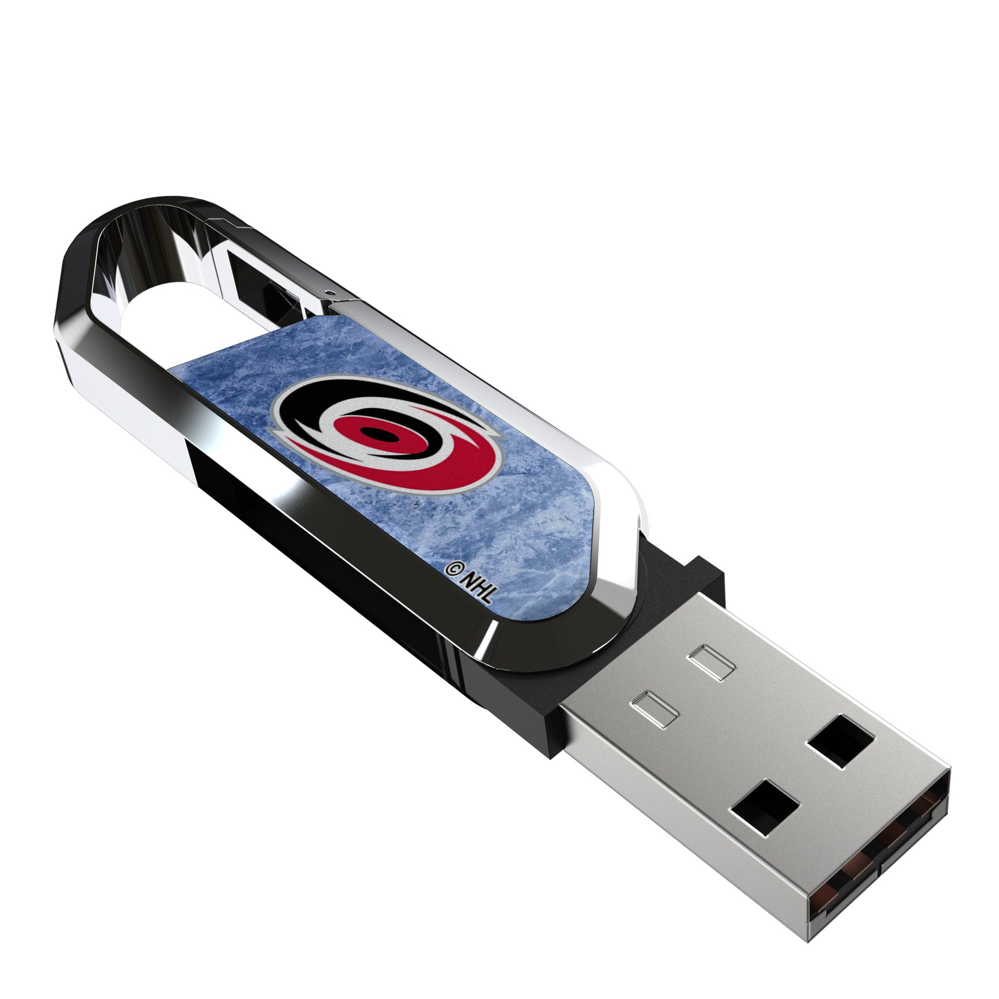 Carolina Hurricanes Ice Flood USB 64GB Clip Style Flash Drive