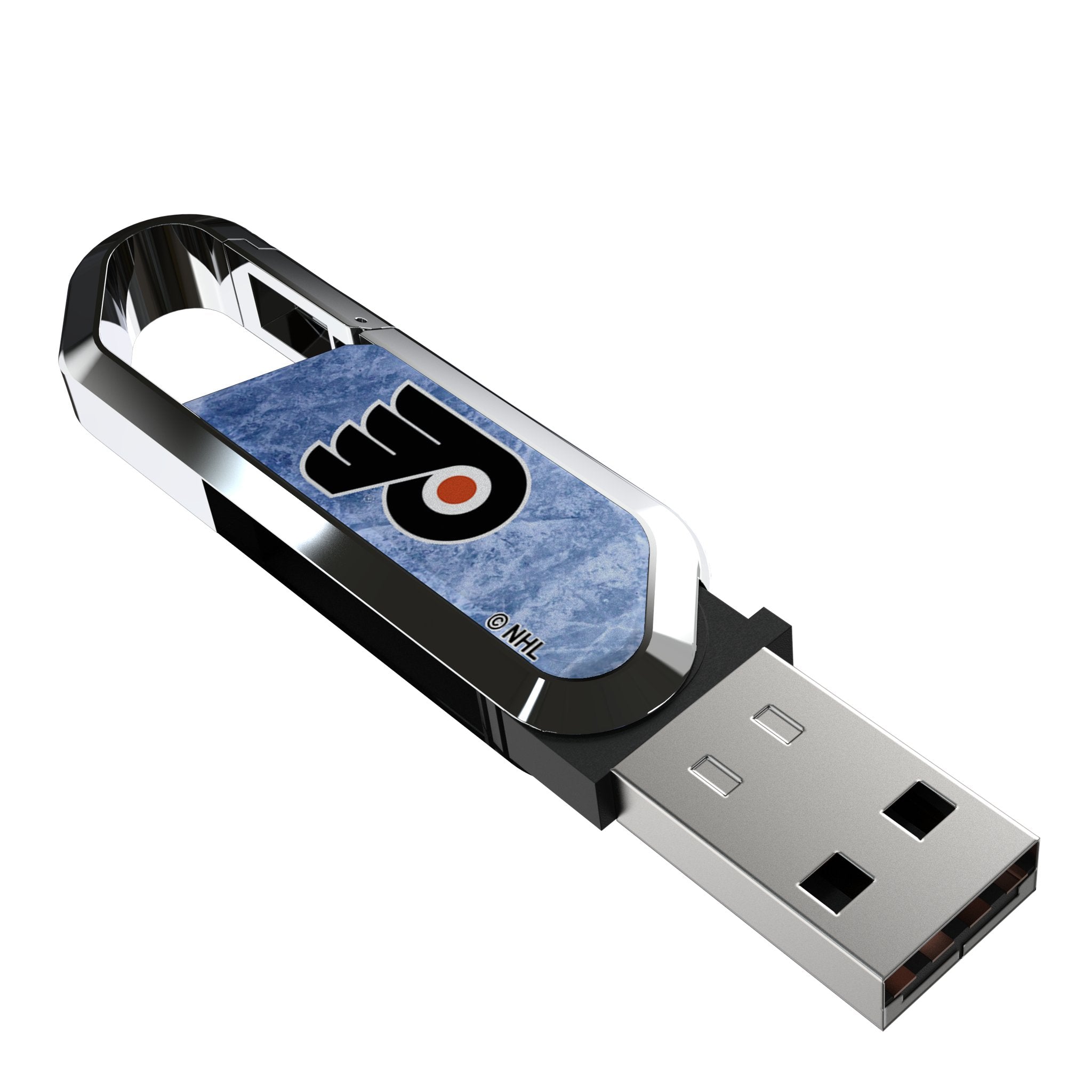 Philadelphia Flyers Ice Flood USB 64GB Clip Style Flash Drive