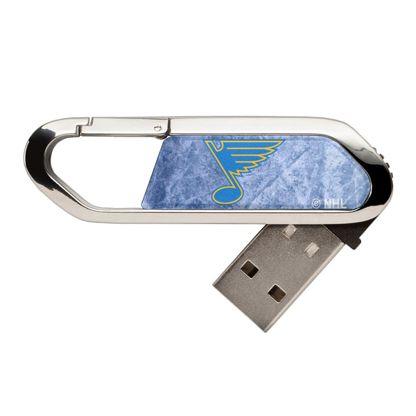 St. Louis Blues Ice Flood USB 32GB Clip Style Flash Drive