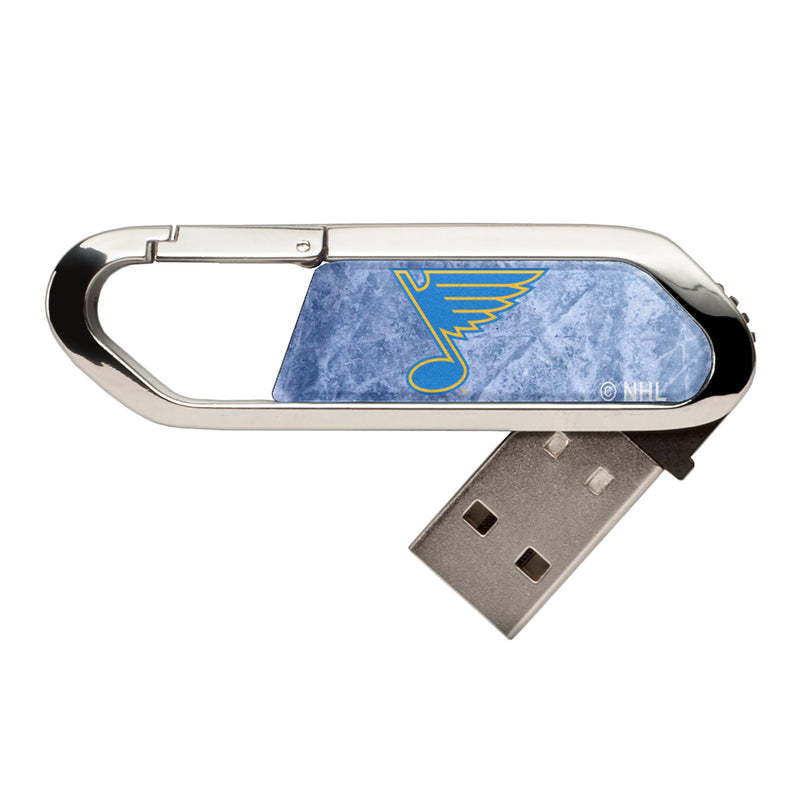 St. Louis Blues Ice Flood USB 32GB Clip Style Flash Drive