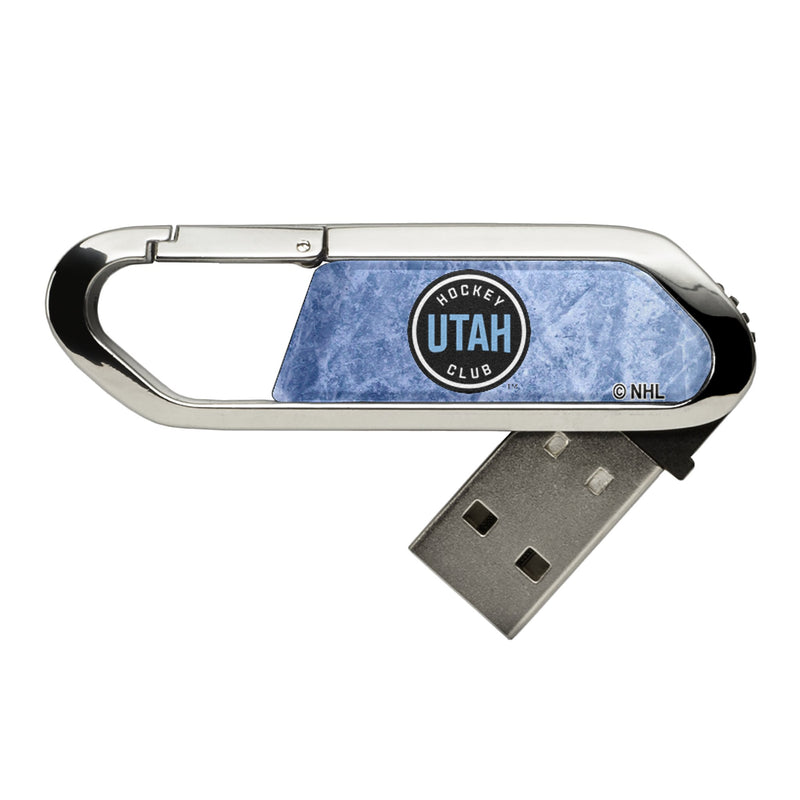 Utah Hockey Club Ice Flood USB 32GB Clip Style Flash Drive