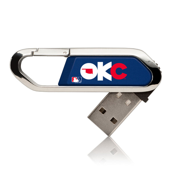 Oklahoma City Baseball Club Solid USB 32GB Clip Style Flash Drive