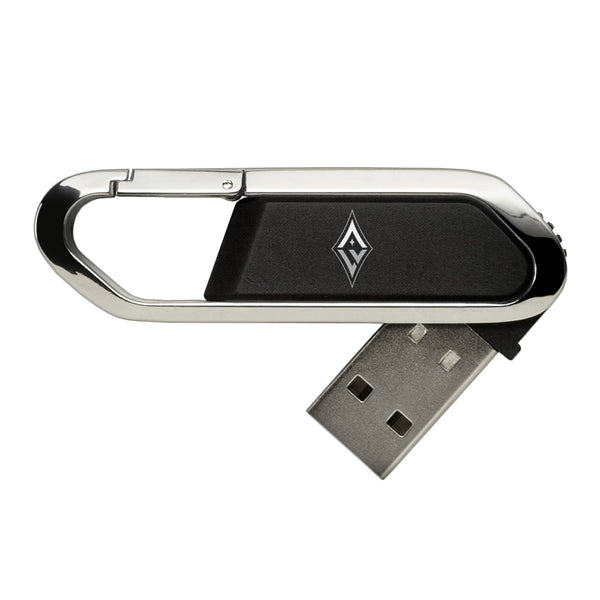 Las Vegas Aces Solid USB 32GB Clip Style Flash Drive