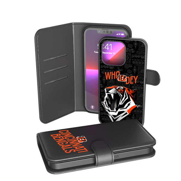 Cincinnati Bengals 2024 Illustrated Limited Edition iPhone Wallet Phone Case