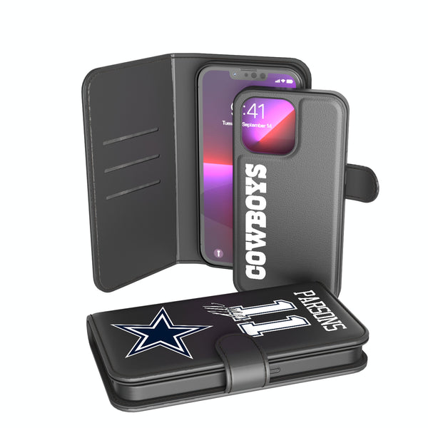Micah Parsons Dallas Cowboys 11 Ready iPhone Wallet Phone Case