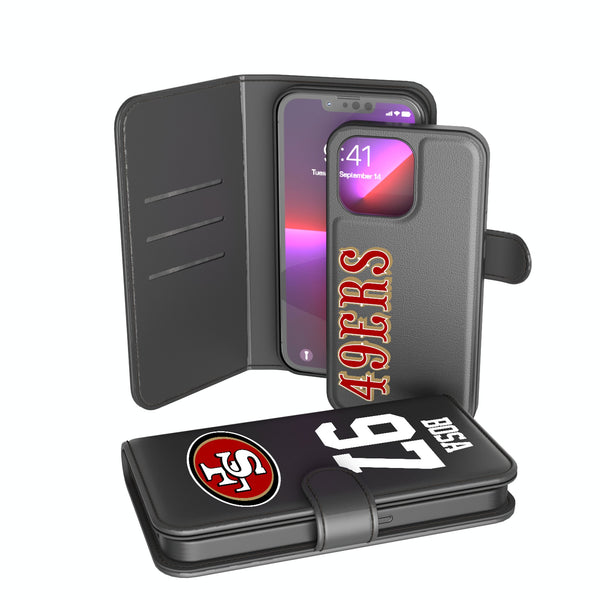 Nick Bosa San Francisco 49ers 97 Ready iPhone Wallet Phone Case