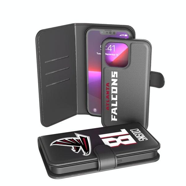 Kirk Cousins Atlanta Falcons 18 Ready iPhone Wallet Phone Case