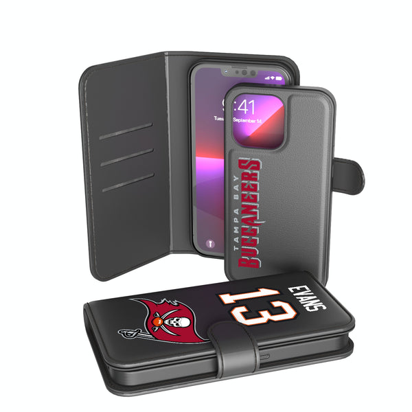 Mike Evans Tampa Bay Buccaneers 13 Ready iPhone Wallet Phone Case