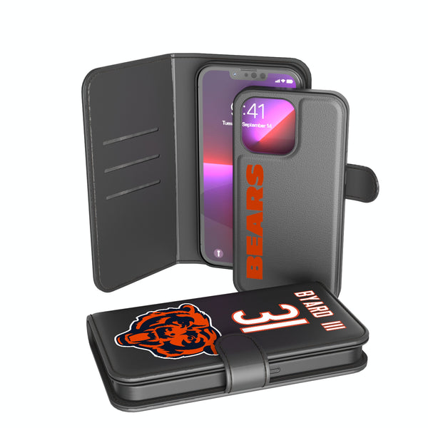 Kevin Byard III Chicago Bears 31 Ready iPhone Wallet Phone Case