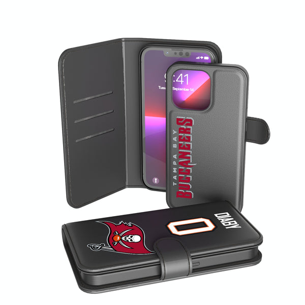 YaYa Diaby Tampa Bay Buccaneers 0 Ready iPhone Wallet Phone Case