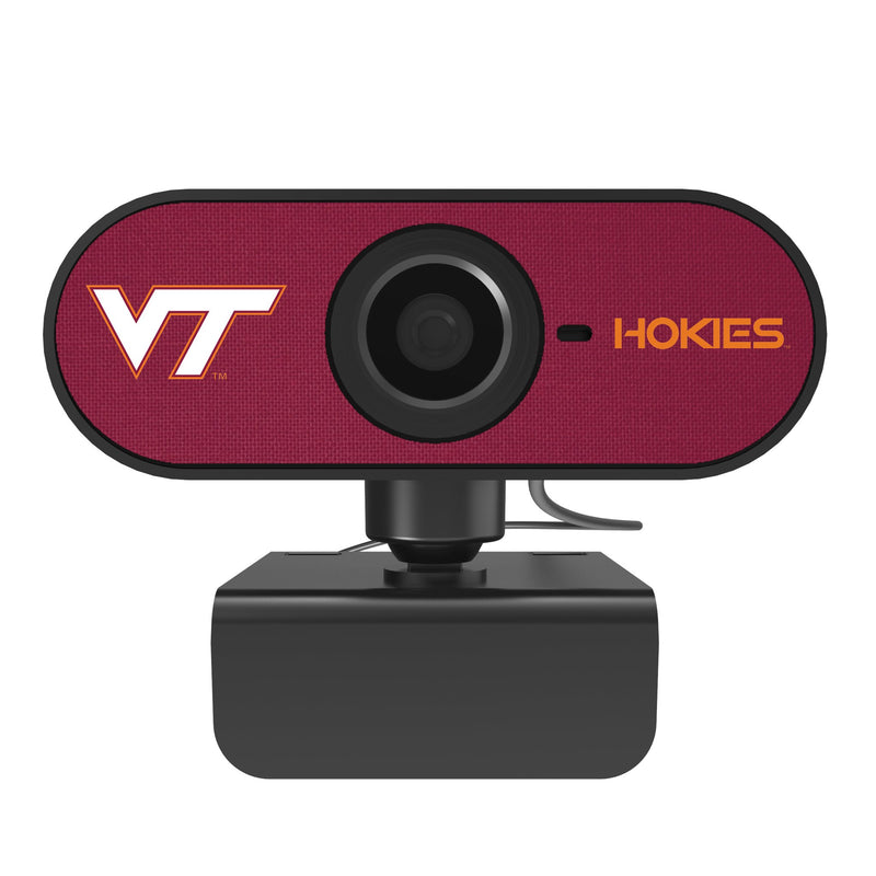 Virginia Tech Hokies Solid Webcam