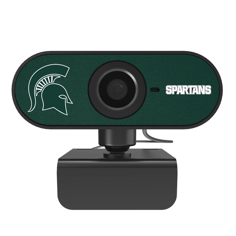 Michigan State University Spartans Solid Webcam