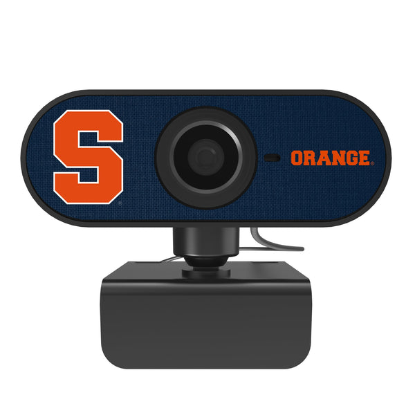 Syracuse University Orange Solid Webcam