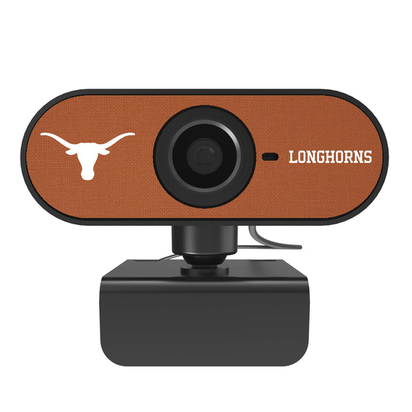 University of Texas Longhorns Solid Webcam