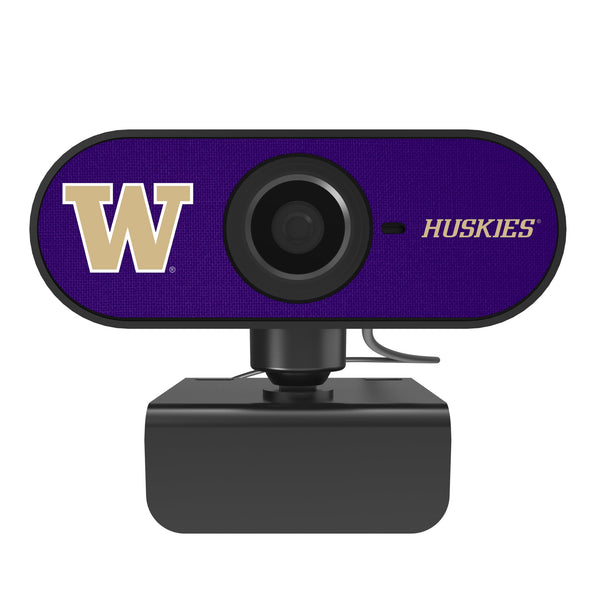 University of Washington Huskies Solid Webcam