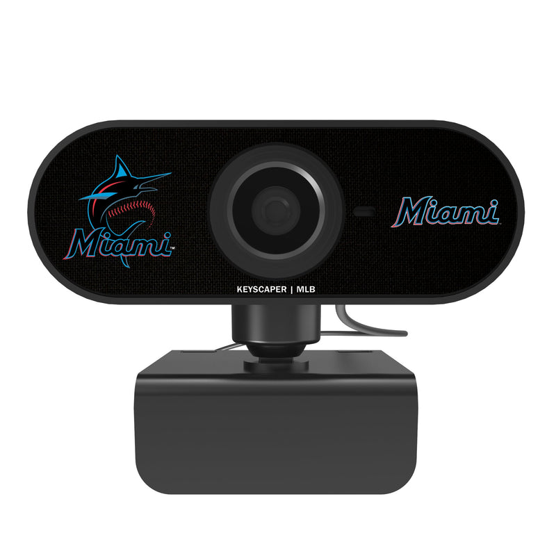 Miami Marlins Solid Webcam