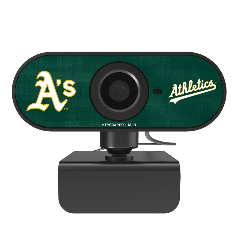 Oakland Athletics Solid Webcam