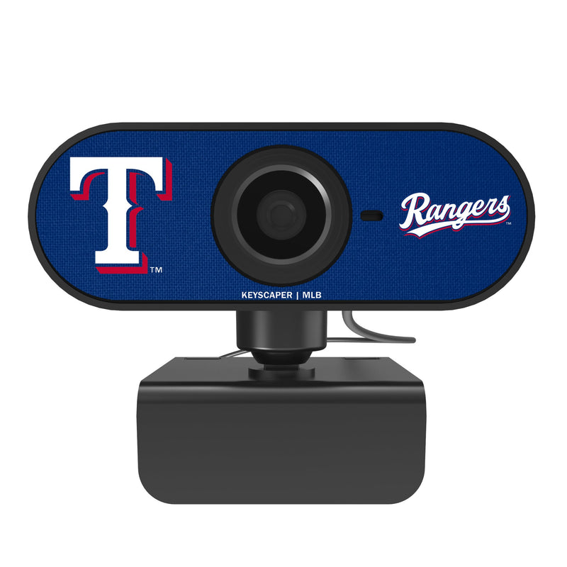 Texas Rangers Solid Webcam