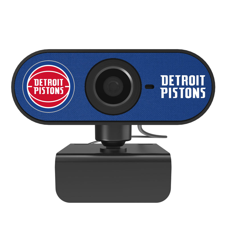 Detroit Pistons Solid Webcam