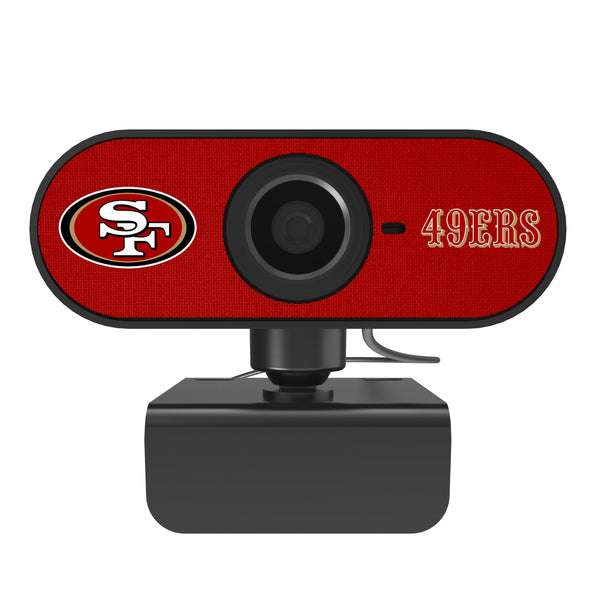 San Francisco 49ers Solid Webcam