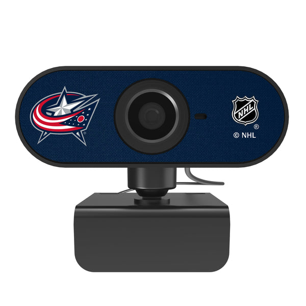 Columbus Blue Jackets Solid Webcam