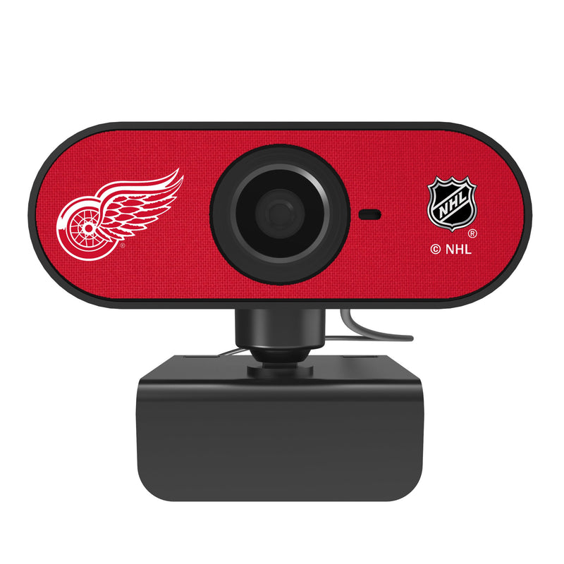 Detroit Red Wings Solid Webcam