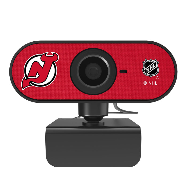 New Jersey Devils Solid Webcam