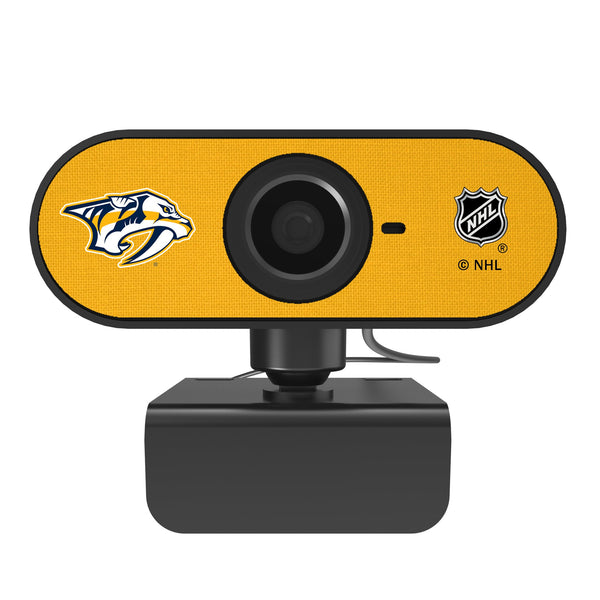 Nashville Predators Solid Webcam