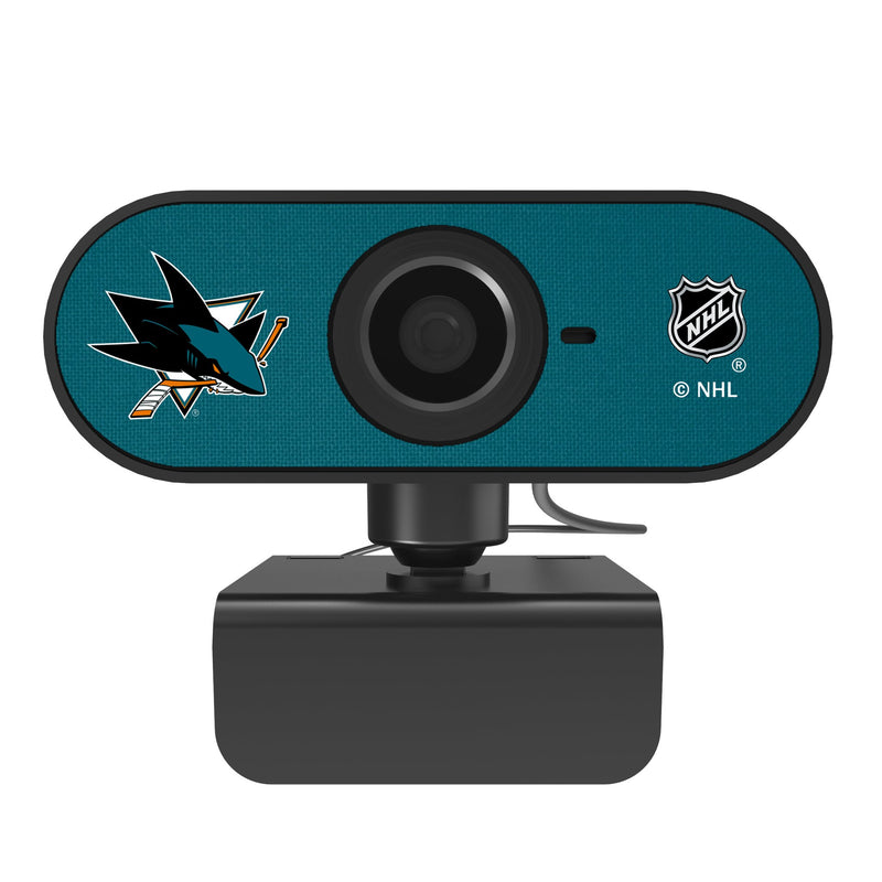 San Jose Sharks Solid Webcam