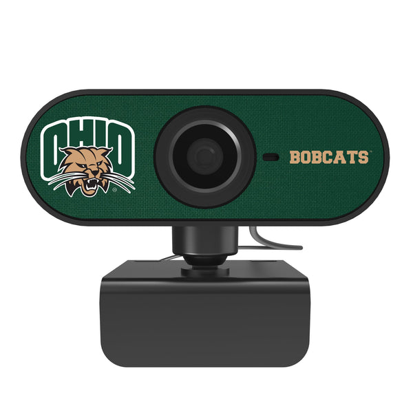Ohio University Bobcats Solid Webcam