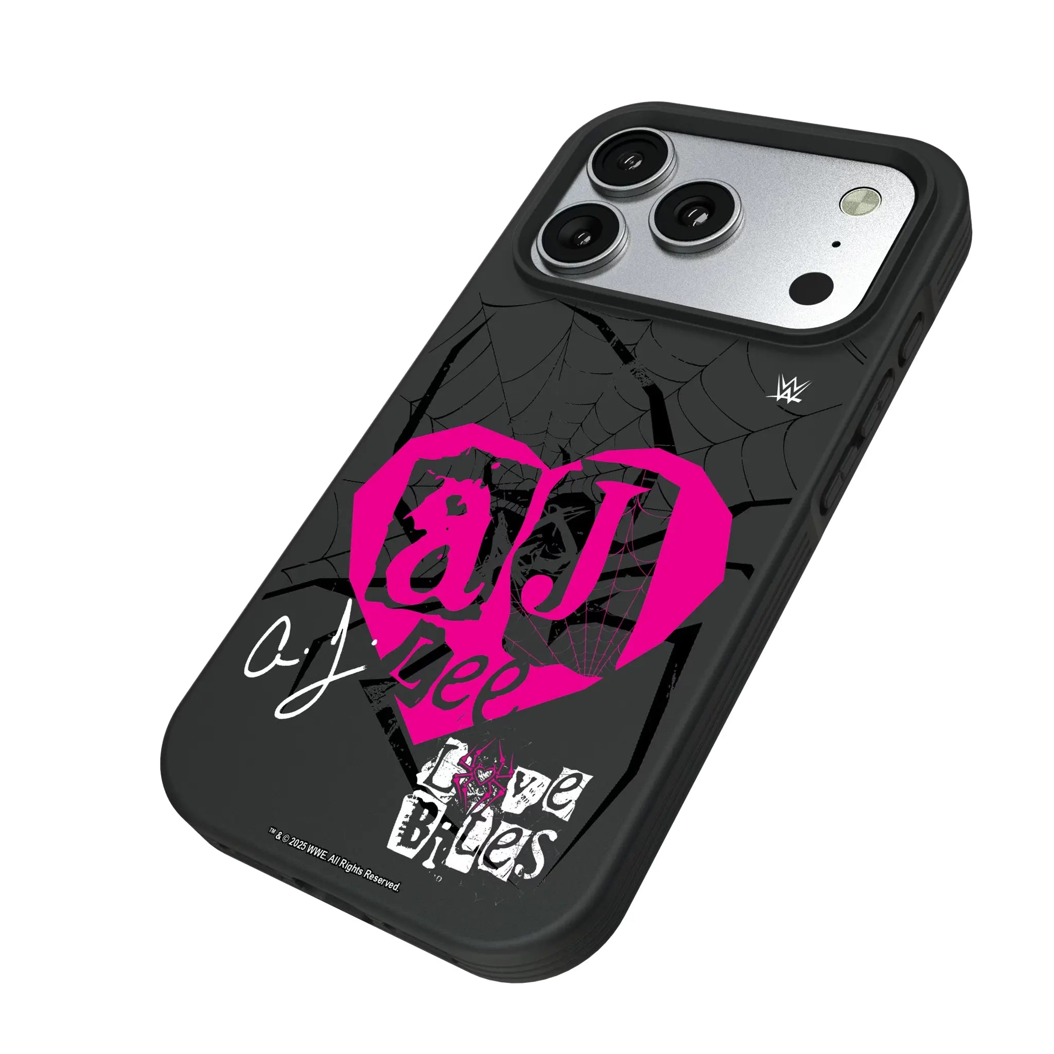 AJ Lee Impact iPhone Bump Phone Case for Apple iPhone - Isometric View#Device_iPhone 17 Pro