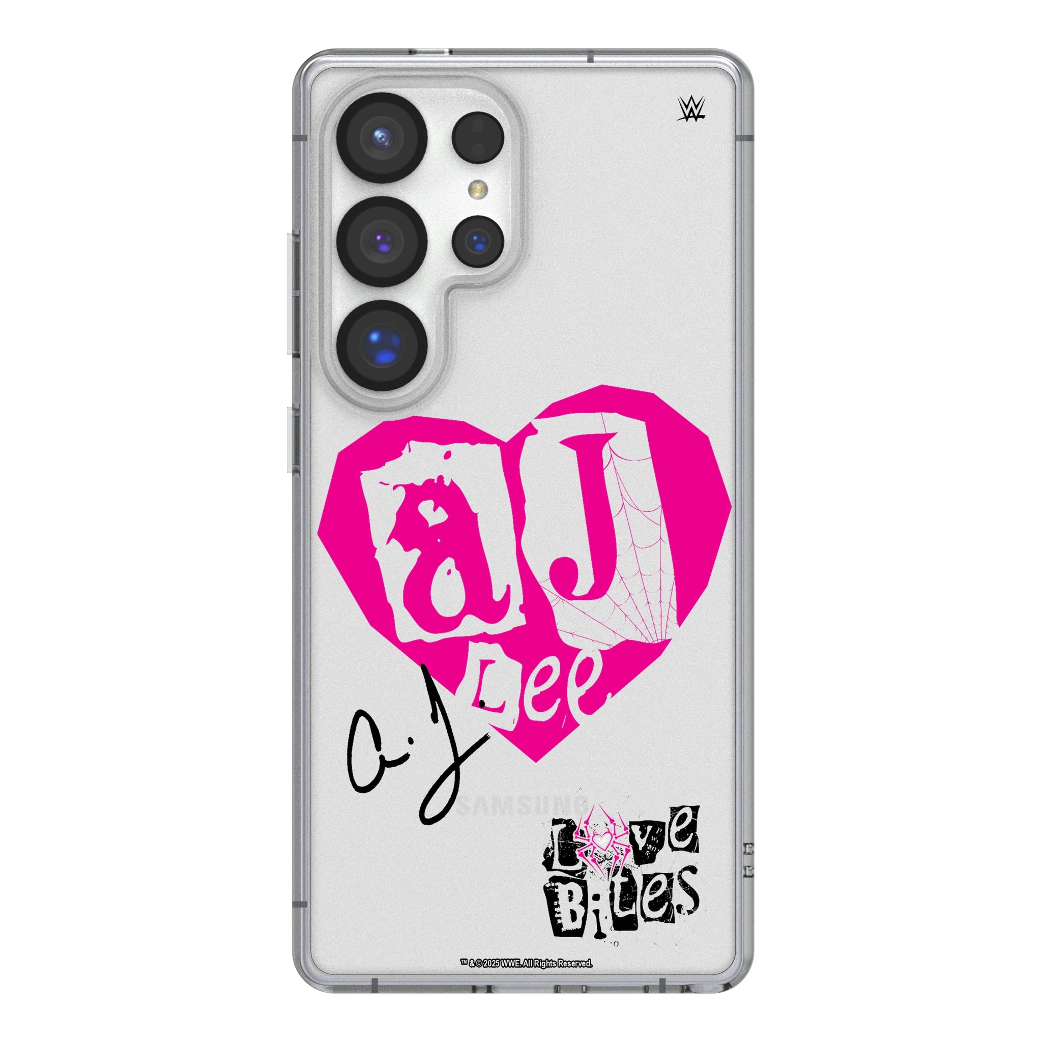 AJ Lee Impact Galaxy Clear Phone Case for Samsung Galaxy