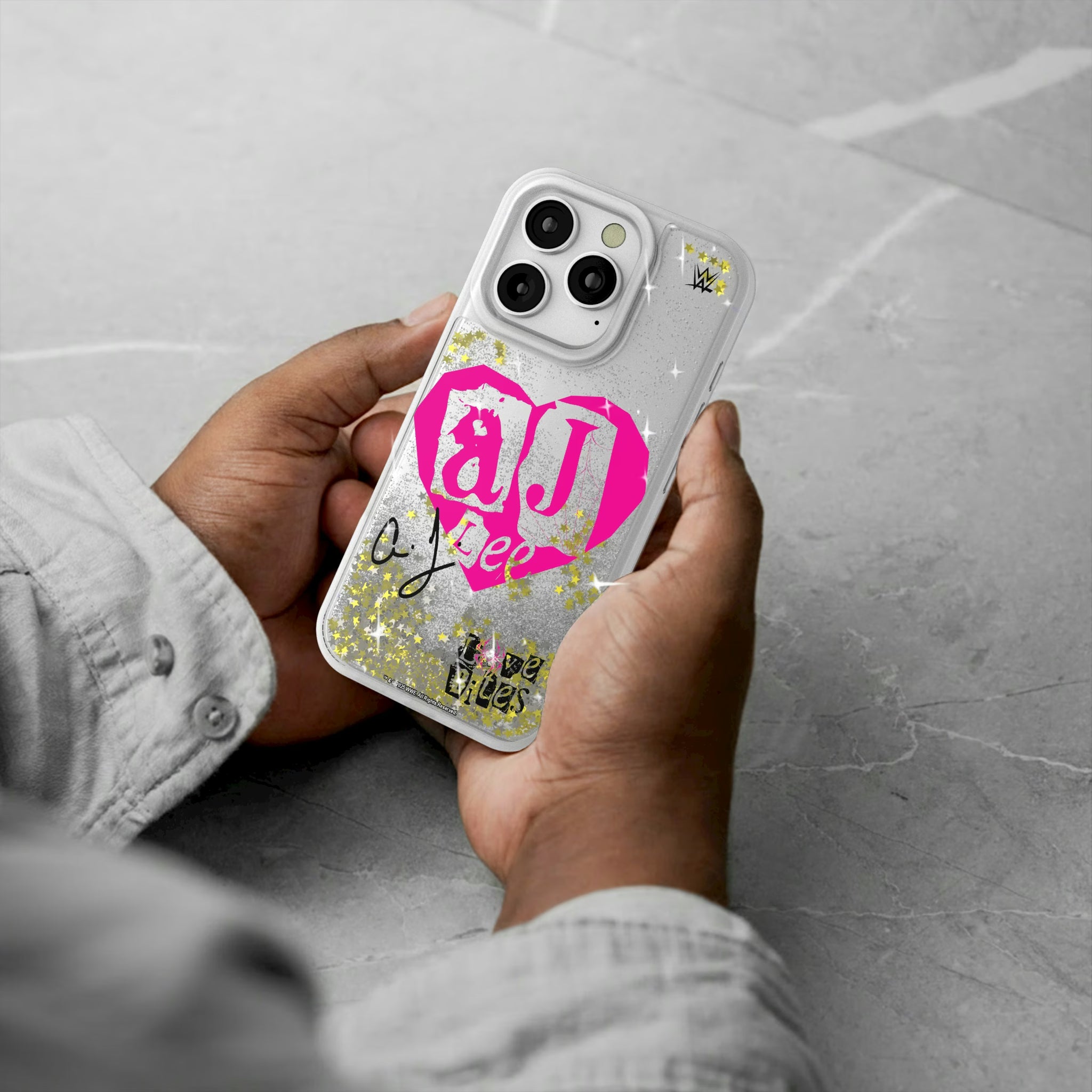 AJ Lee Impact iPhone Glitter Phone Case for Apple iPhone - Lifestyle#Device_iPhone 16 Pro
