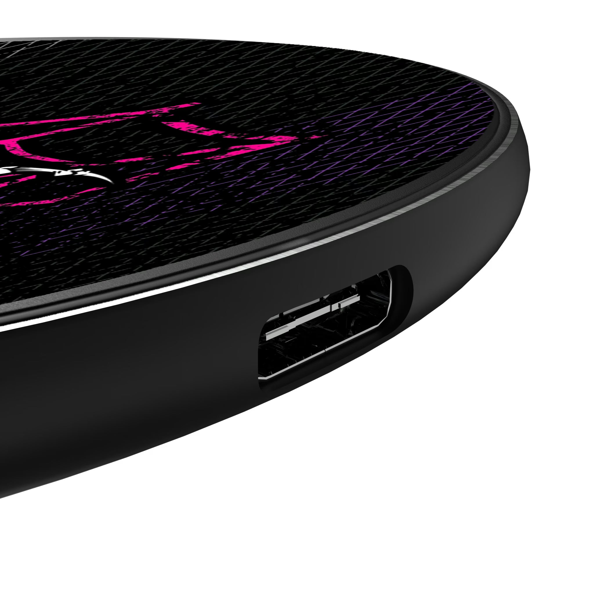 AJ Lee Steel 15-Watt Wireless Charger - Detail