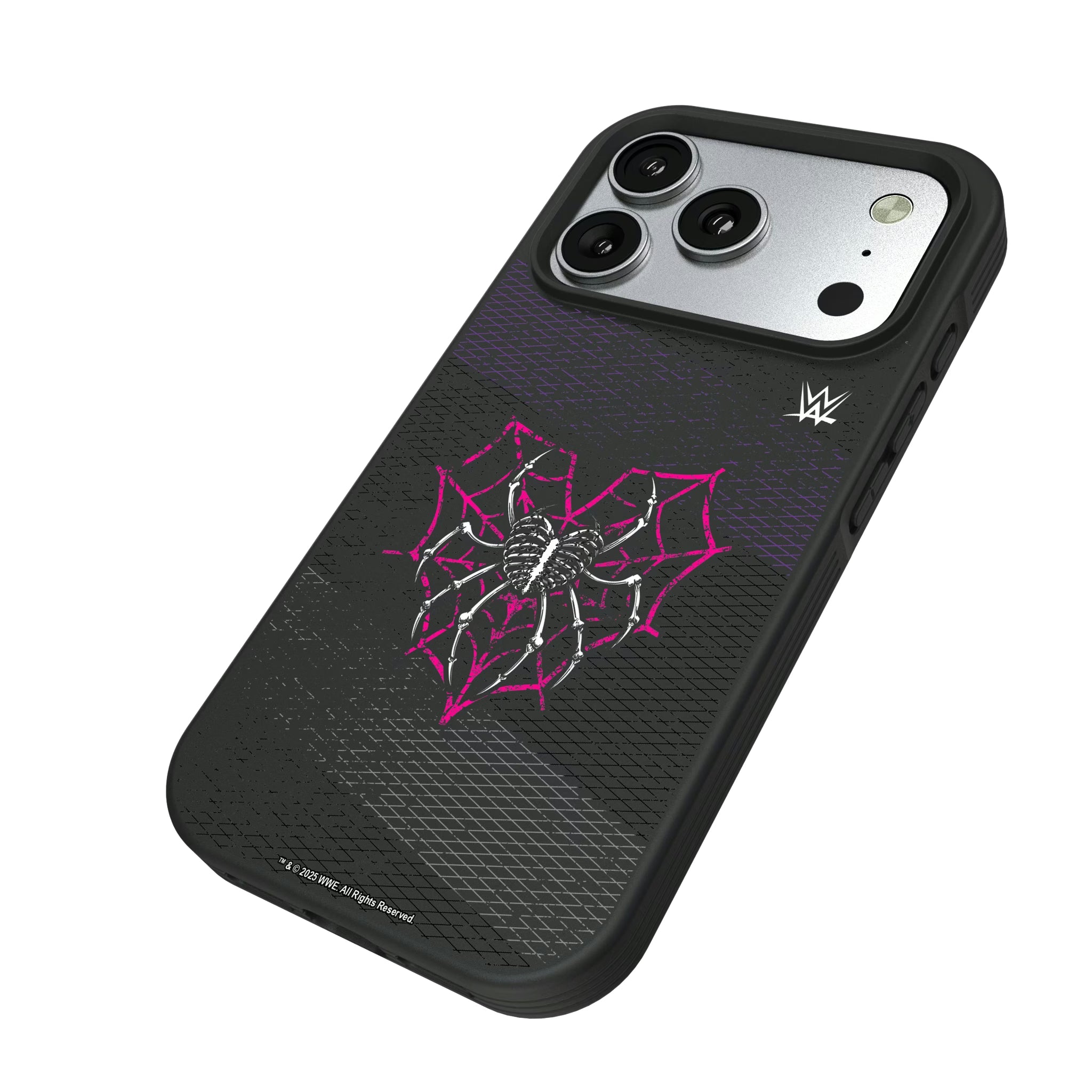 AJ Lee Steel iPhone Bump Phone Case for Apple iPhone - Isometric View#Device_iPhone 17 Pro