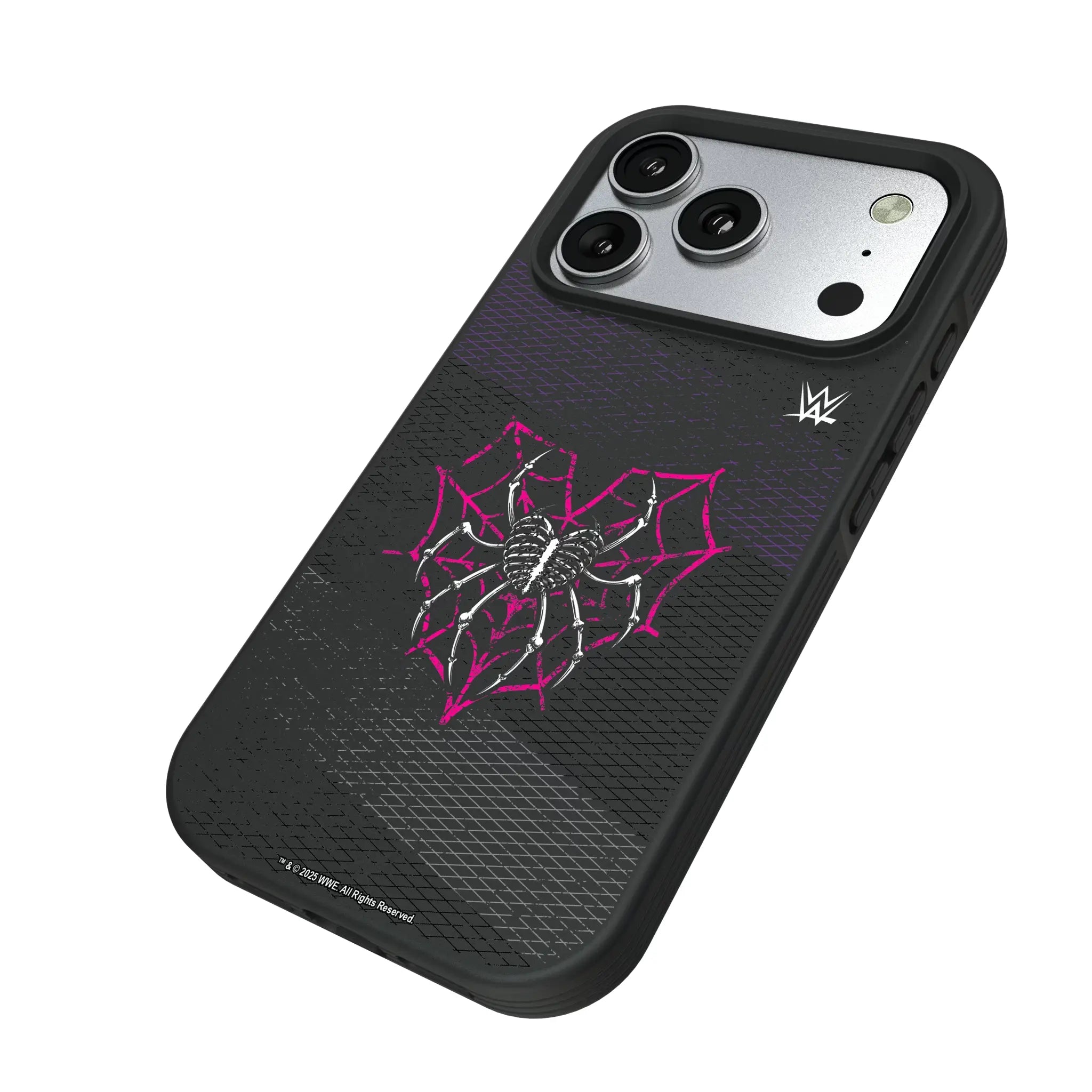 AJ Lee Steel iPhone Bump Phone Case for Apple iPhone - Isometric View#Device_iPhone 17 Pro