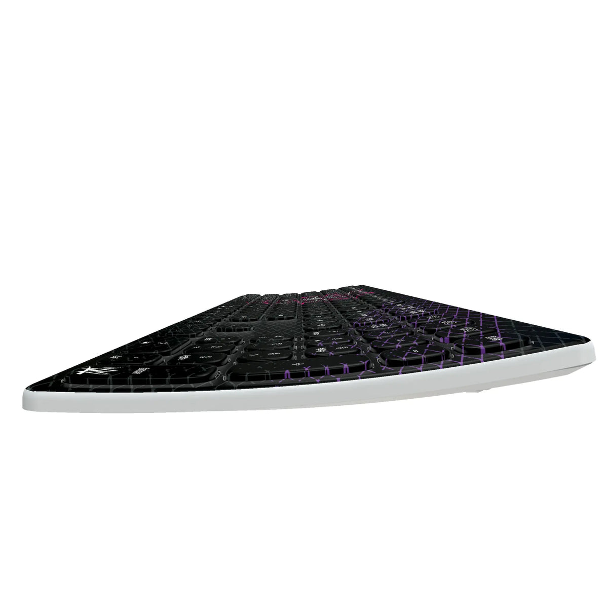 AJ Lee Steel KKB605 Curved Wireless Keyboard