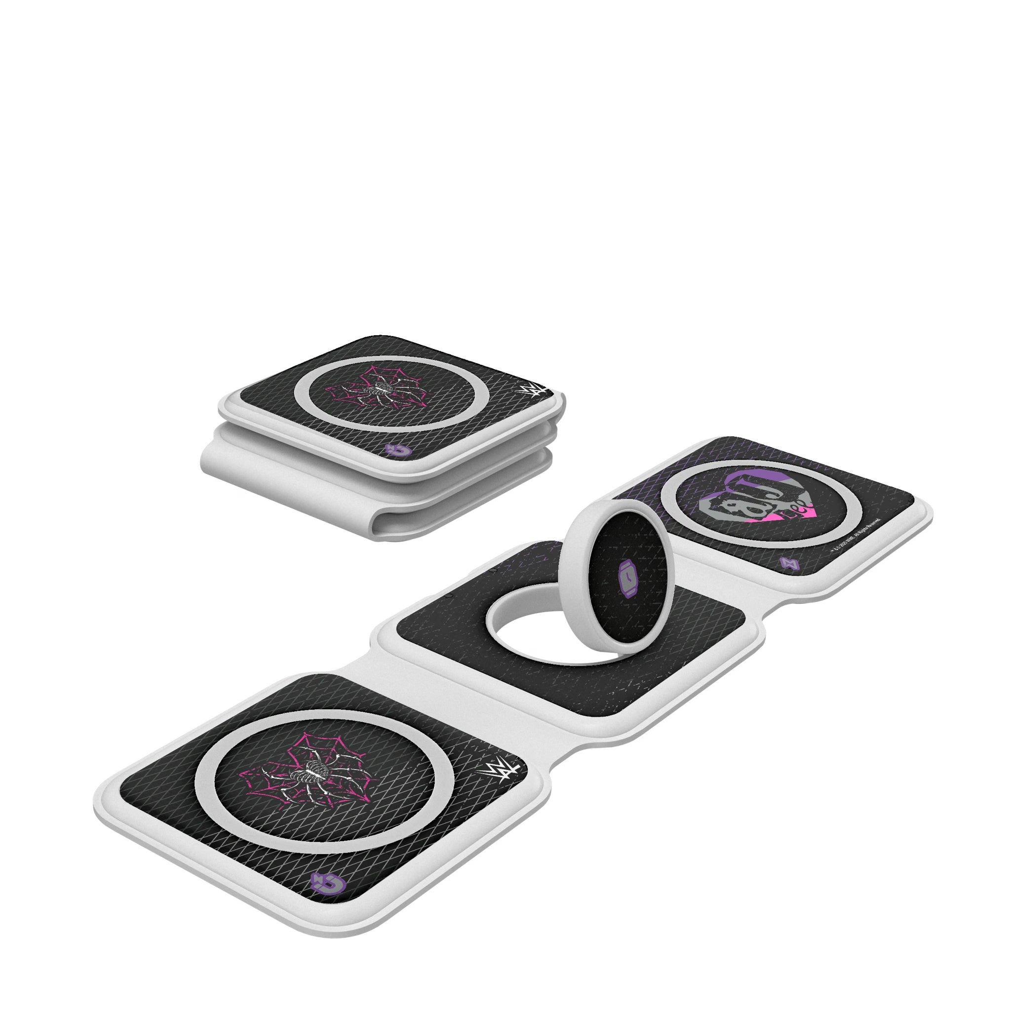 AJ Lee Steel Foldable 3 in 1 Charger