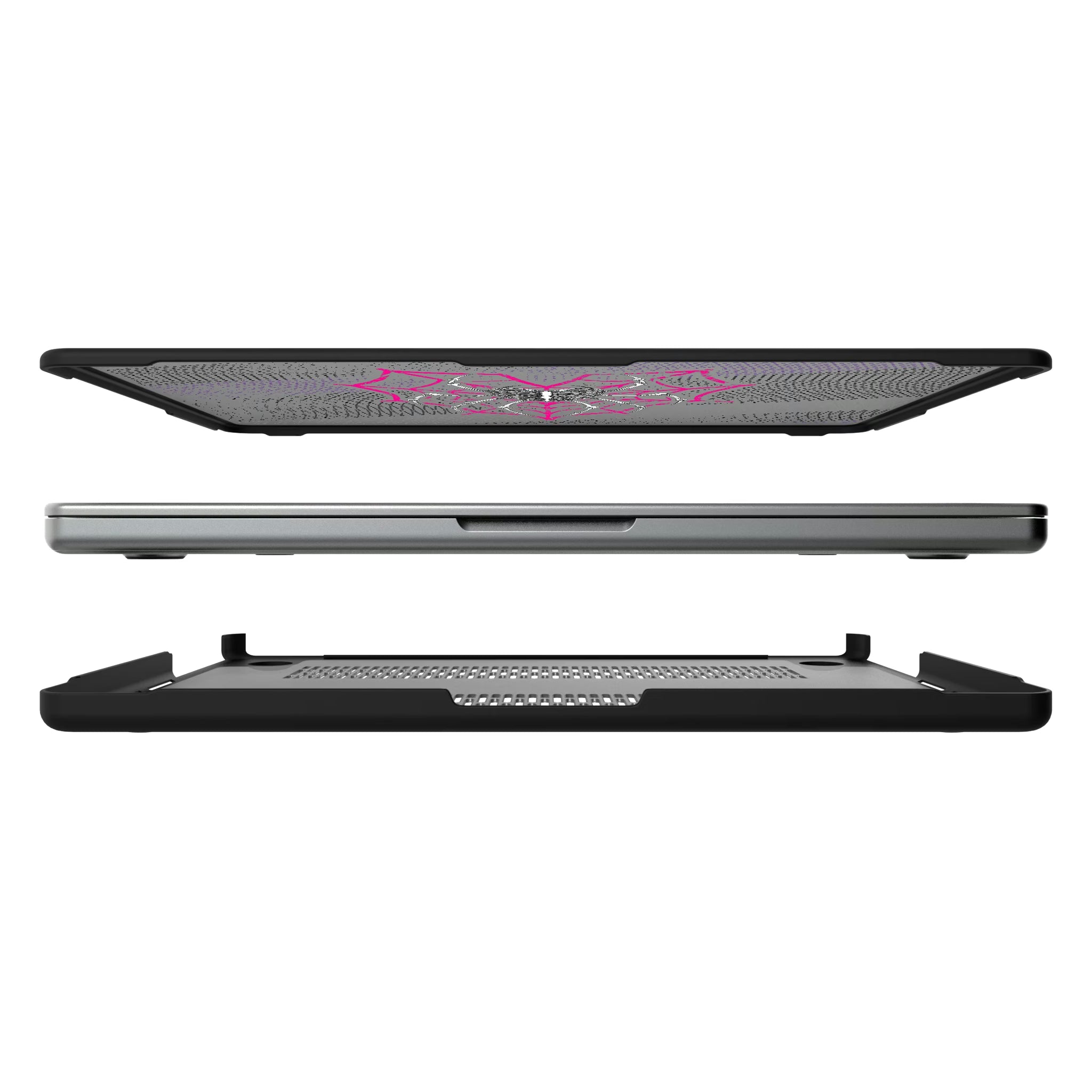 AJ Lee Steel MacBook Laptop Case for Apple MacBook#Device_MacBook Pro (14-inch, 2021) / MacBook Pro (14-inch, 2023) / MacBook Pro (14-inch, 2024)