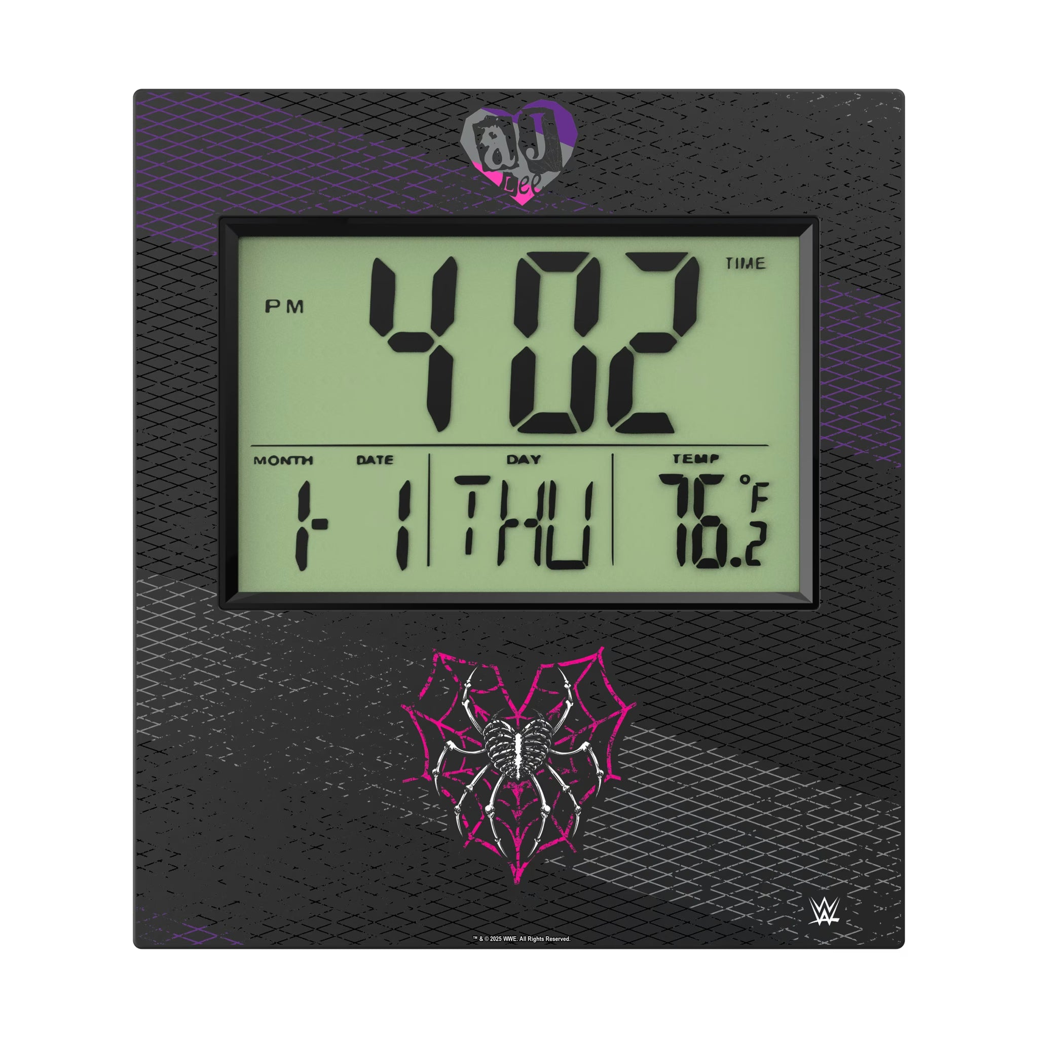 AJ Lee Steel Wall Clock
