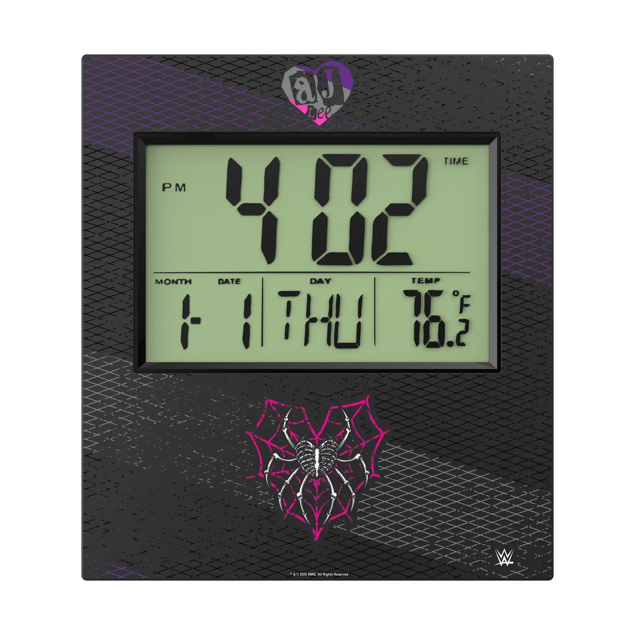 AJ Lee Steel Wall Clock