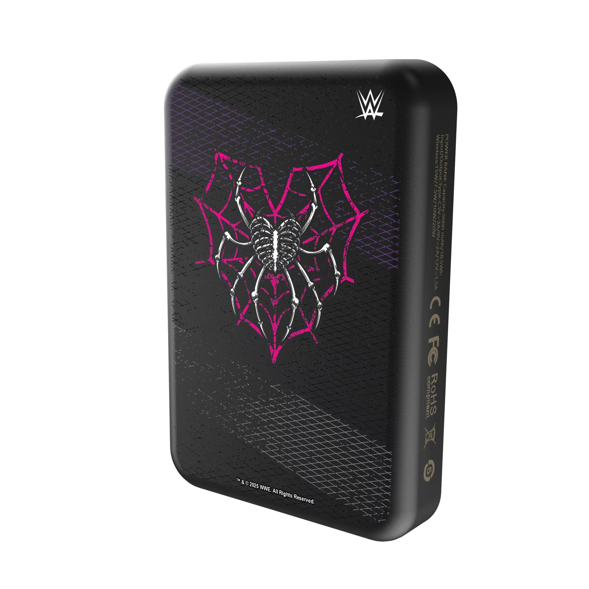 AJ Lee Steel Wireless Mag Power Bank