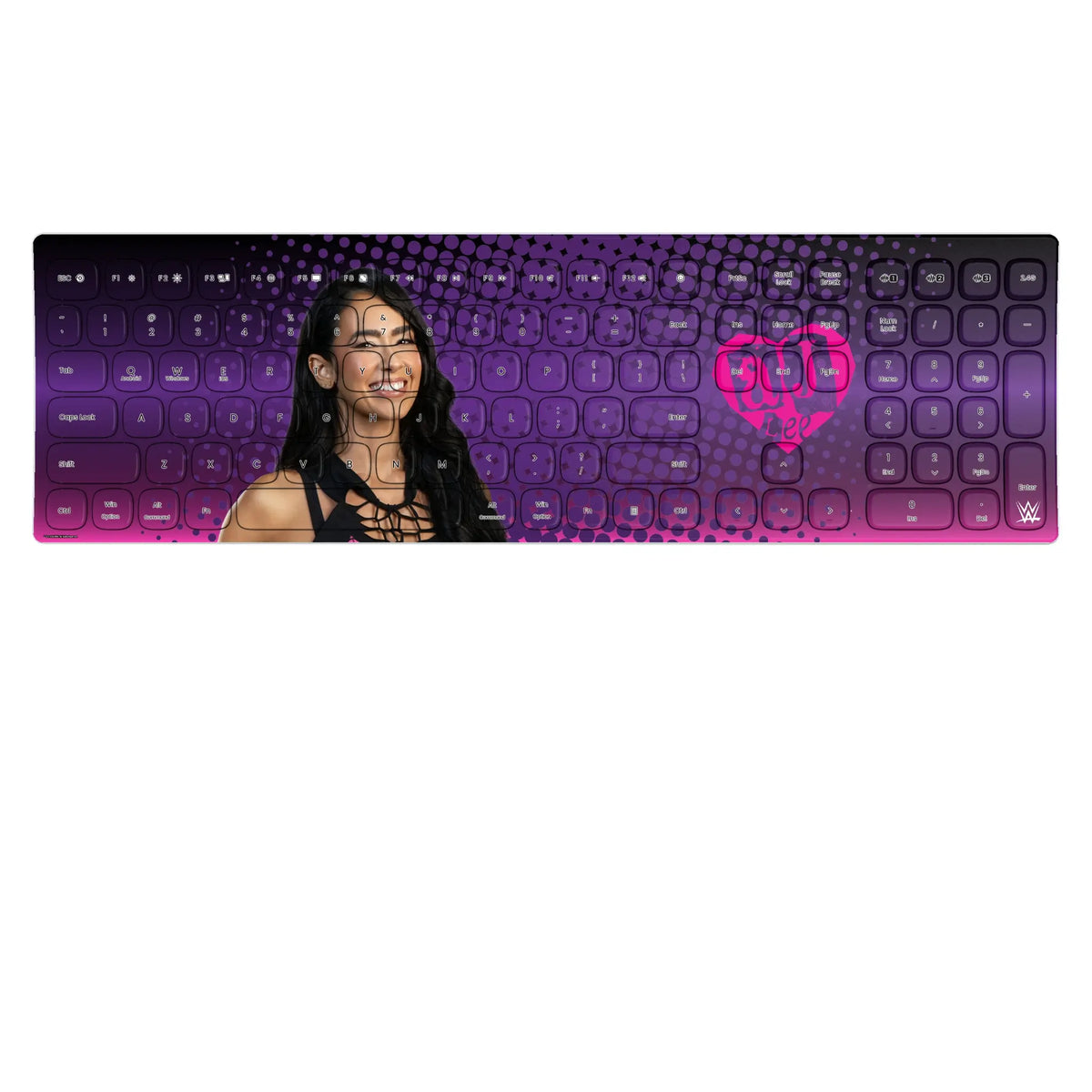 AJ Lee Superstar KKB605 Curved Wireless Keyboard