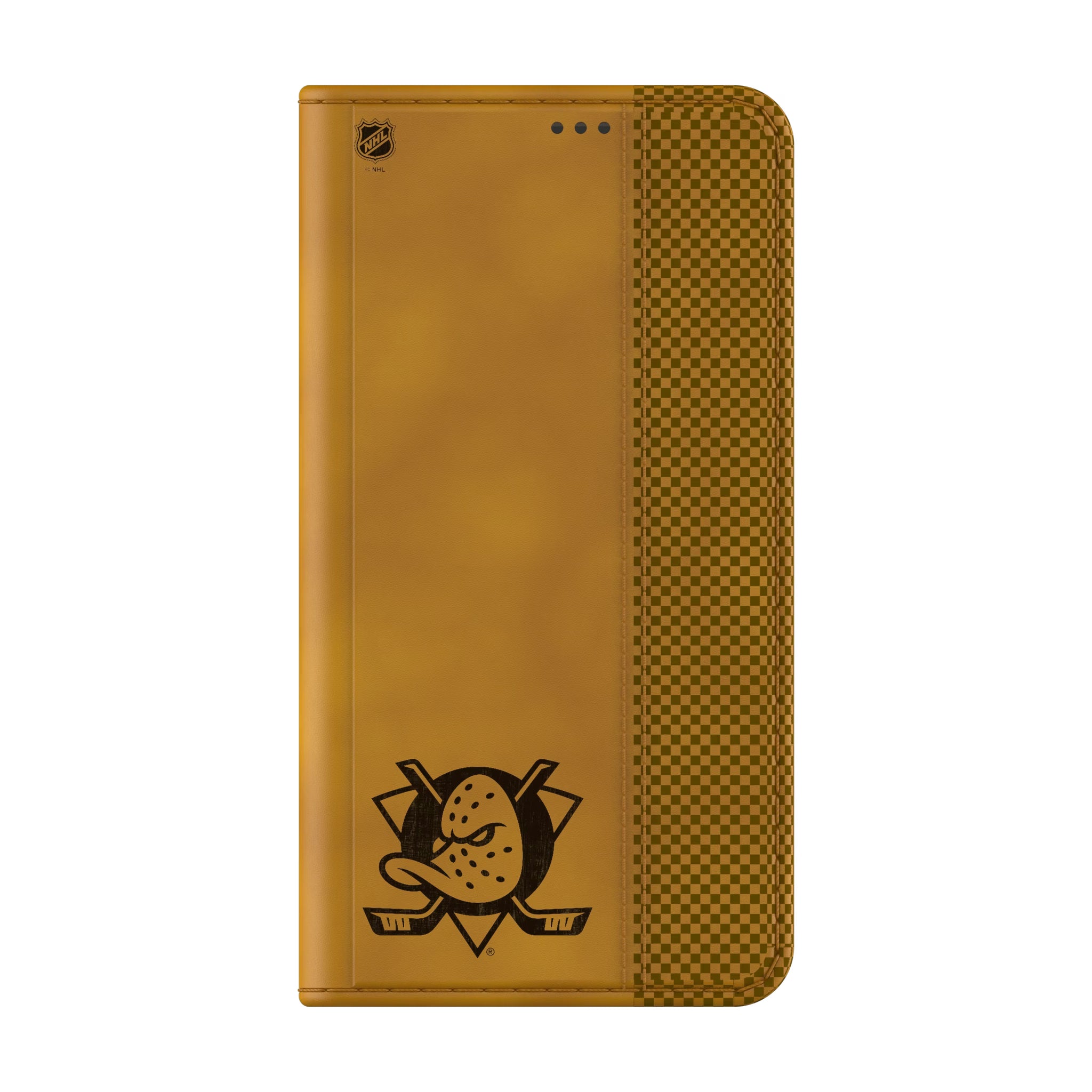 Anaheim Ducks Burn Galaxy Folio Phone Case for Samsung Galaxy
