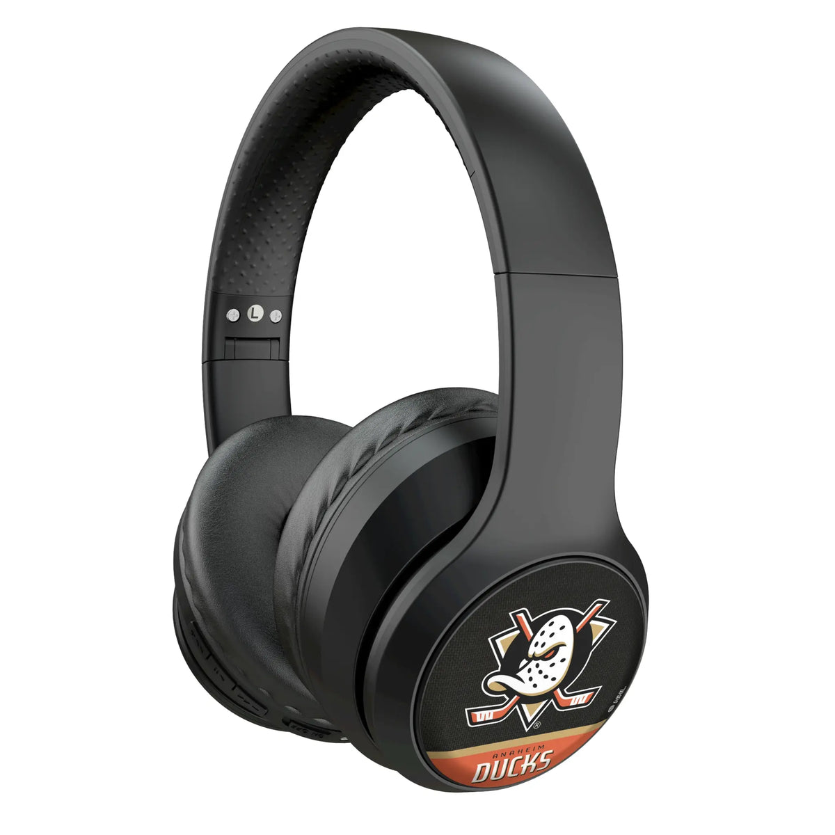 Anaheim Ducks Endzone Solid Wireless Over-Ear Headphones With Case